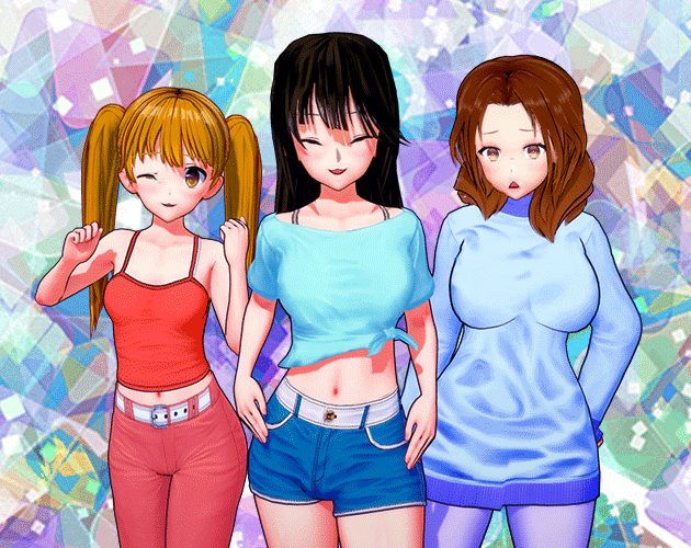 Cover art for Lewd Town Adventures v1.0.3, an adult visual novel by Jamleng Games