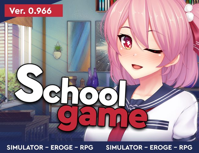 Cover art for School Game / Sandbox, Simulator, RPG v0.976, an adult visual novel by Kaito