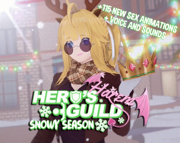 Cover art for Hero's Harem Guild (NSFW +18) v0.1.2.3b, an adult visual novel by Komisari