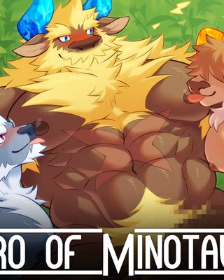 Cover art for Hero of Minotaurs by kulplant — adult visual novel