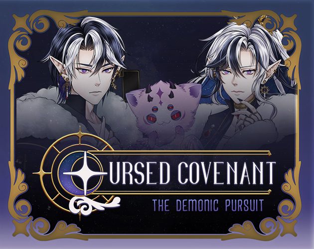 Cover art for Cursed Covenant : The Demonic Pursuit [Demo], an adult visual novel by LarkyLabs