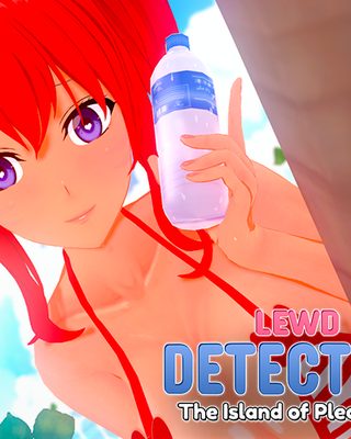 Cover art for Lewd Detective - The Island of Pleasure by Lewd Milk — adult visual novel