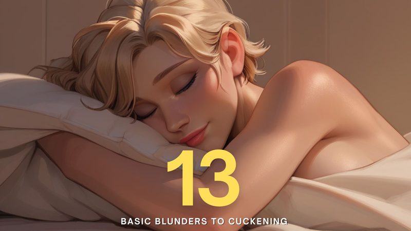 Cover art for 13 Basic Blunders to Cuckening v8.2, an adult visual novel by Liturgy