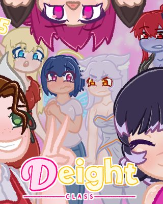 Cover art for Deight Class by LucyHeartFeelEeya — adult visual novel
