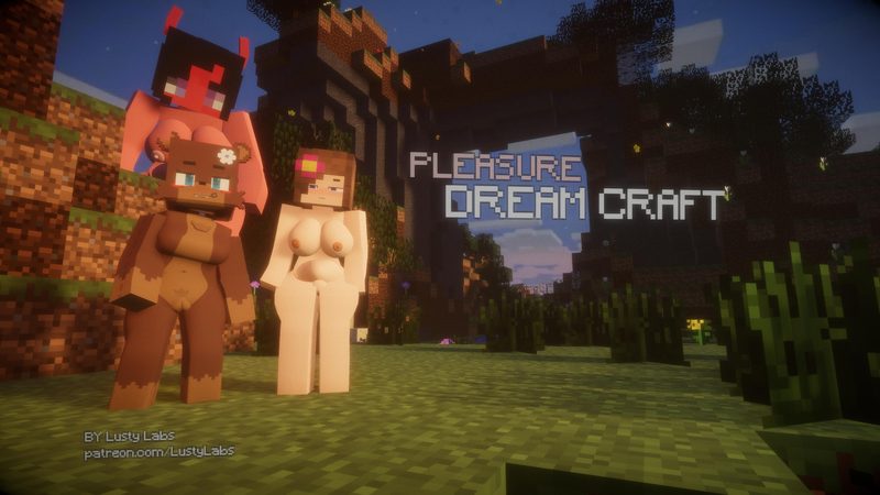 Cover art for Pleasure DreamCraft 0.6! v0.6, an adult visual novel by Lusty Labs
