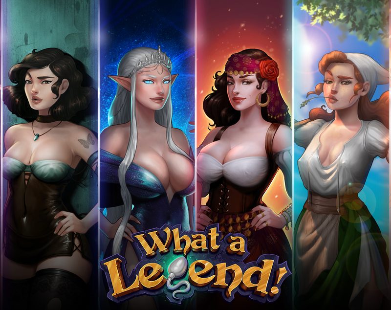 Cover art for What a Legend! (0.7.05) v0.7.05, an adult visual novel by MagicNuts