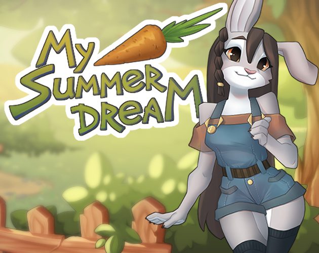 Cover art for My Summer Dream v0.0.1, an adult visual novel by Metonka