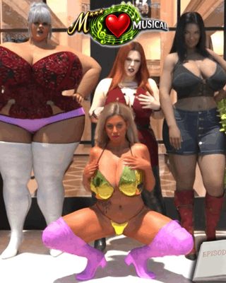 Cover art for 💋🎮🔞 MILFMUSICAL – Episode 3: CONDRA SUPER HEAVYWEIGHT!!  1.1🔞💋🎵 by milfmusical — adult visual novel