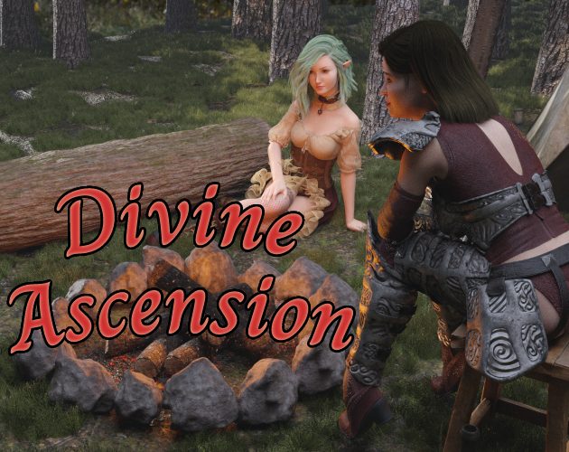 Cover art for Divine Ascension v0.1b, an adult visual novel by MisterNomNoms
