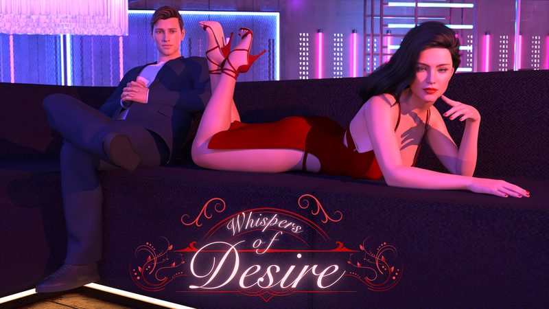 Cover art for Whispers of Desire v0.4, an adult visual novel by Mr_Fable_WoD