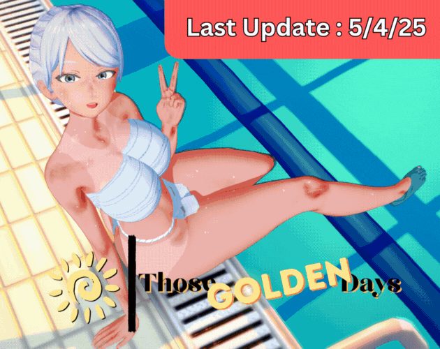 Cover art for Those Golden Days v3.2, an adult visual novel by My Big Little Brother