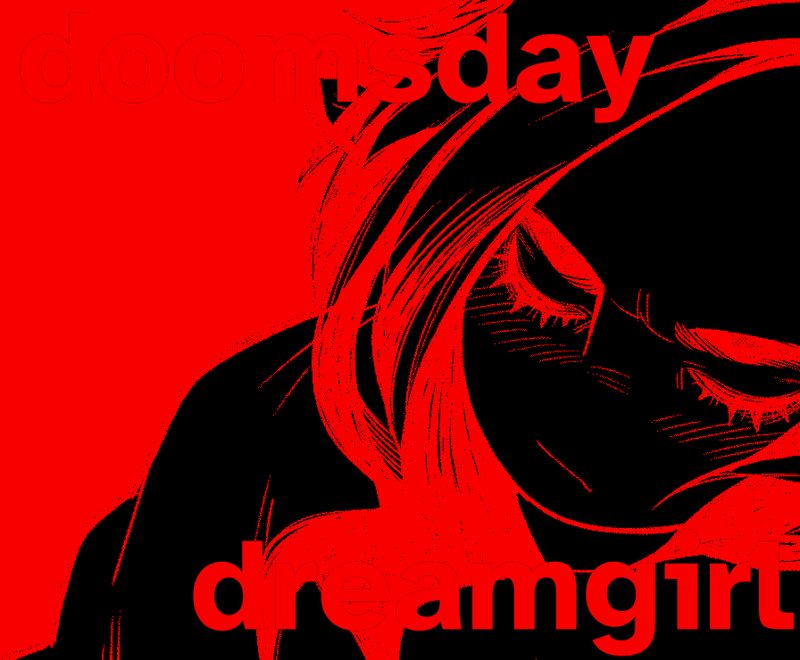 Cover art for doomsday dreamgirl v9.7, an adult visual novel by nadia nova