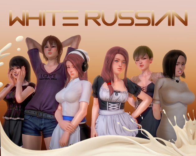 Cover art for White Russian [Public Release], an adult visual novel by Nekomagames