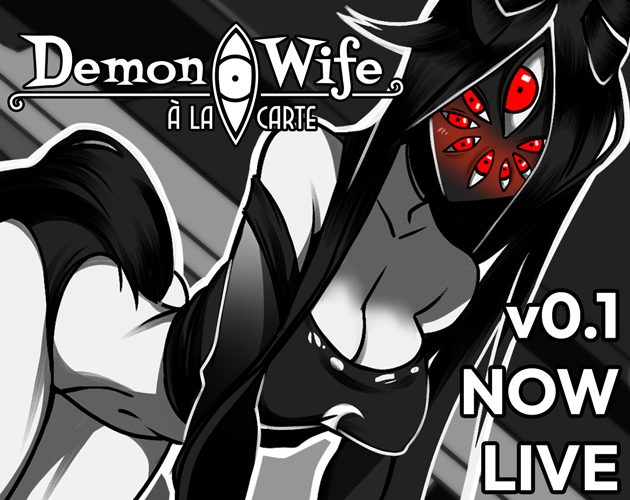 Cover art for Demon Wife à la carte v0.1, an adult visual novel by Night Fox Works