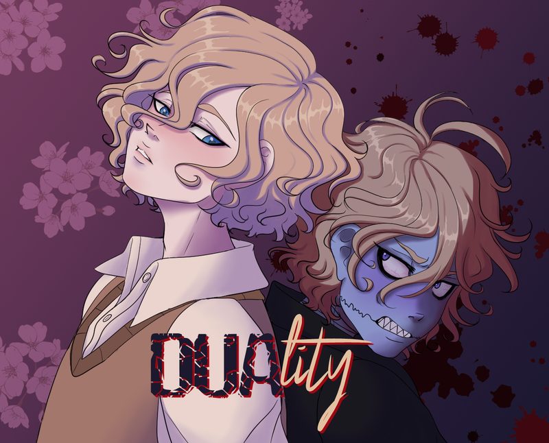 Cover art for Duality (Date 5 OUT) v4.5, an adult visual novel by NightmareWeaverz