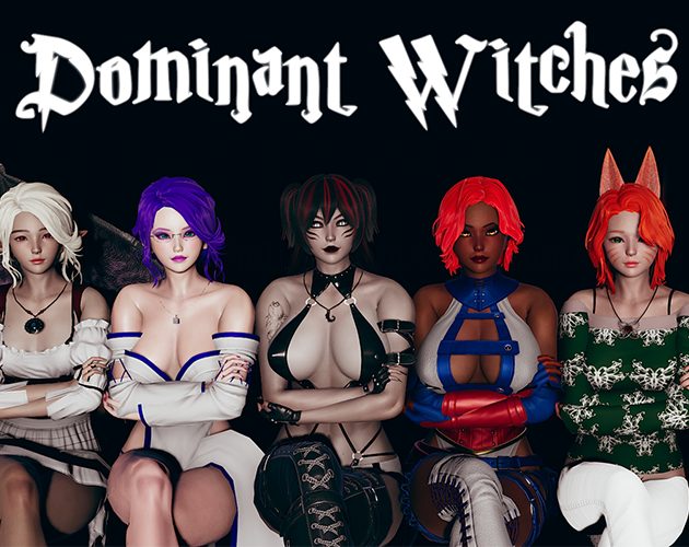Cover art for Dominant Witches (NSFW 18+) v1.0.2, an adult visual novel by Nikociantgames