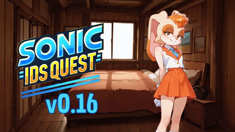 Cover art for Sonic IDS Quest v0.16, an adult visual novel by Pammy Works