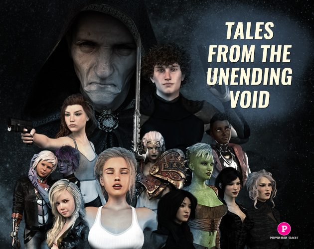 Cover art for Tales From The Unending Void v0.22.7, an adult visual novel by Perverteer