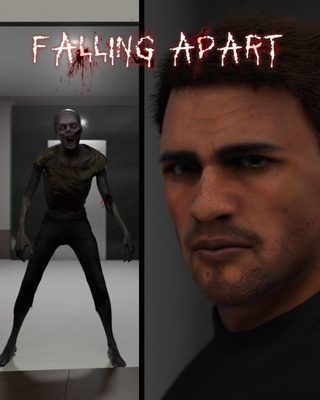 Cover art for Falling Apart by PixelEnd — adult visual novel