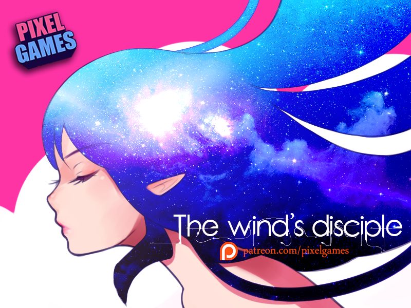 Cover art for The Wind's Disciple, an adult visual novel by PixelGames