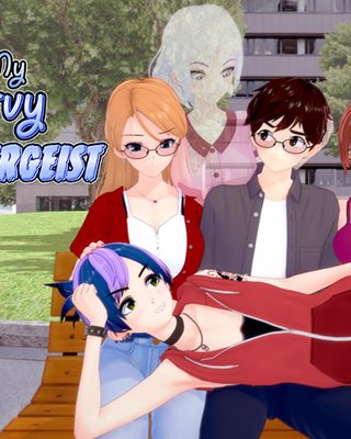 Cover art for My Pervy Poltergeist by Poopcicle — adult visual novel