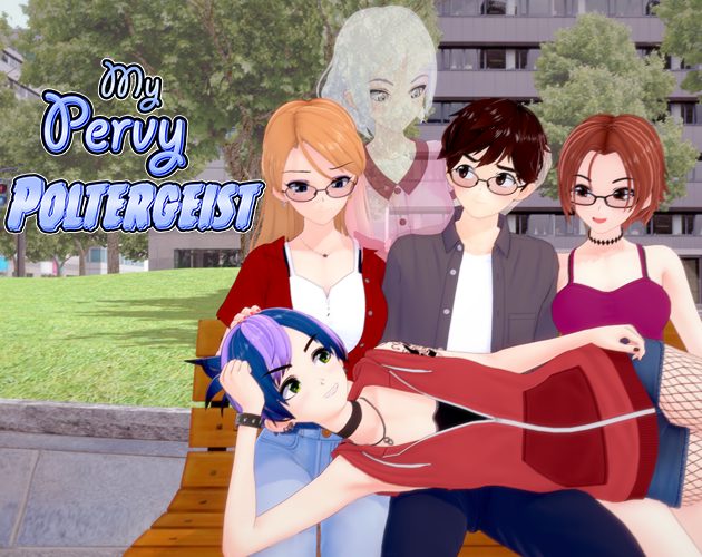 Cover art for My Pervy Poltergeist v0.10.0, an adult visual novel by Poopcicle