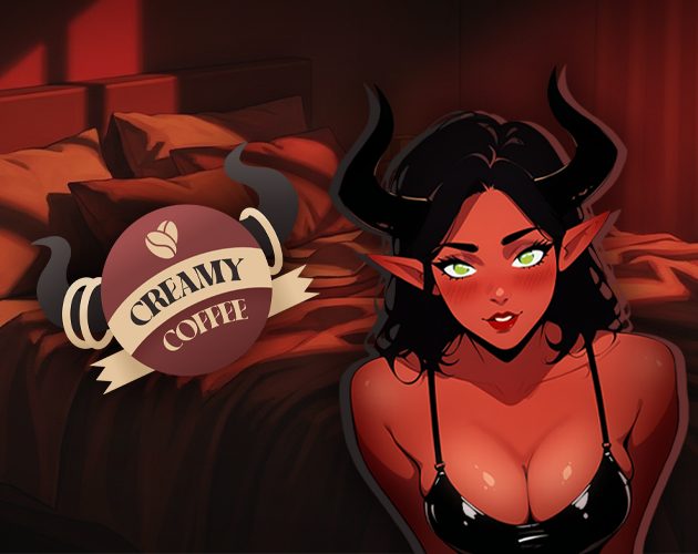 Cover art for Creamy Coffee v1.3.2, an adult visual novel by Profundum Studio