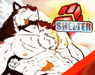 Cover art for Shelter (Furry Visual Novel), an adult visual novel by rausmutt