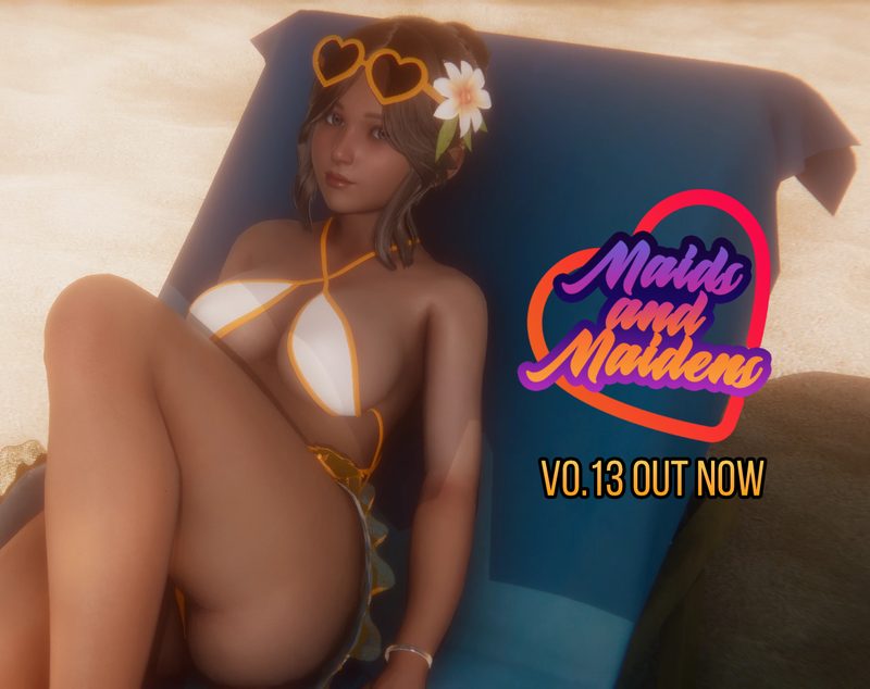 Cover art for Maids and Maidens v5.1, an adult visual novel by Raybae Games