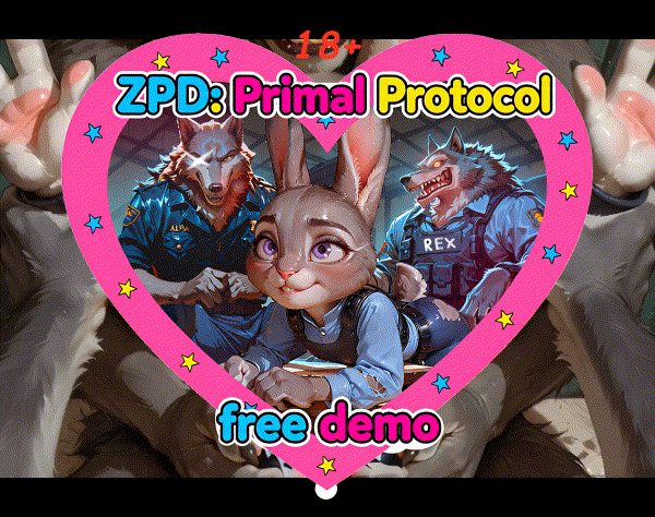 Cover art for ZPD: Primal Protocol – (Free Demo), an adult visual novel by Real Hardcore