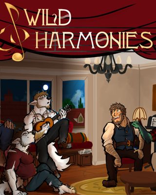 Cover art for Wild Harmonies by RemusTheLion — adult visual novel