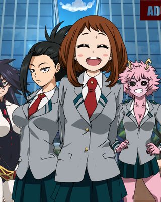 Cover art for My Harem Academia - NSFW 18 + by Rnot_2000 — adult visual novel