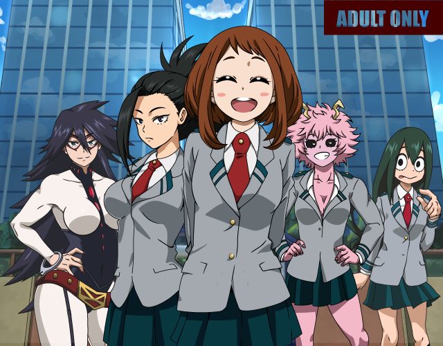 Cover art for My Harem Academia - NSFW 18 + v0.3, an adult visual novel by Rnot_2000