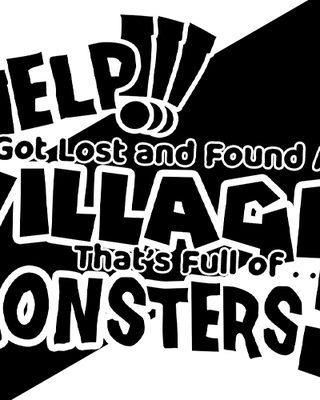 Cover art for HELP!!! I Got Lost and Found A VILLAGE That's Full of... MONSTERS! by RodaBlackfang — adult visual novel
