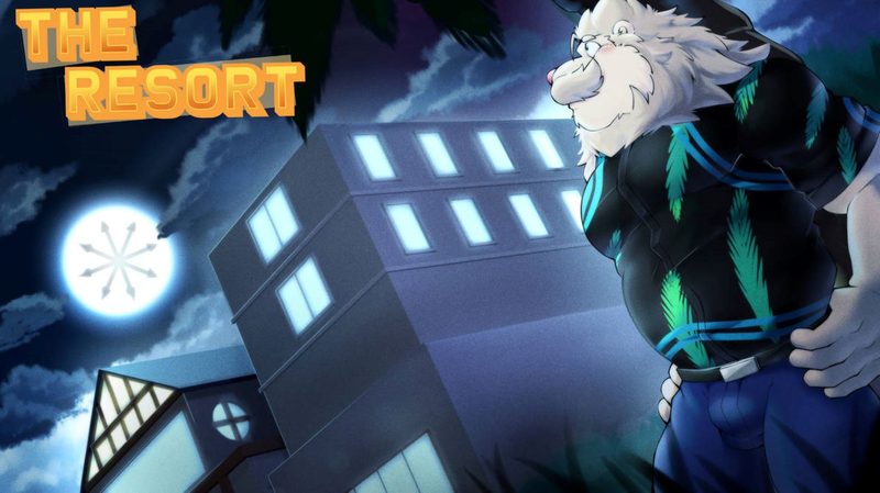 Cover art for The Resort v1.10, an adult visual novel by Vincent89
