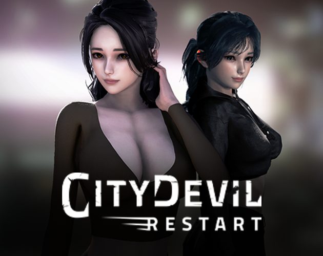 Cover art for City Devil: Restart v0.4, an adult visual novel by Sabirow