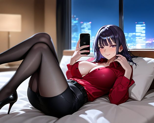Cover art for Under Laura’s Heel (NTR), an adult visual novel by shannianhe