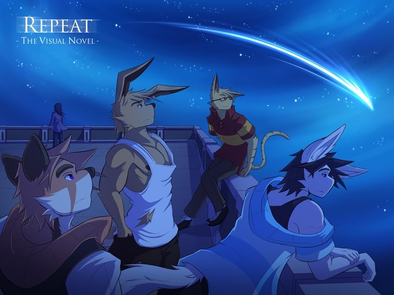 Cover art for Repeat (Visual Novel) v0.8.1.3, an adult visual novel by shirokoi