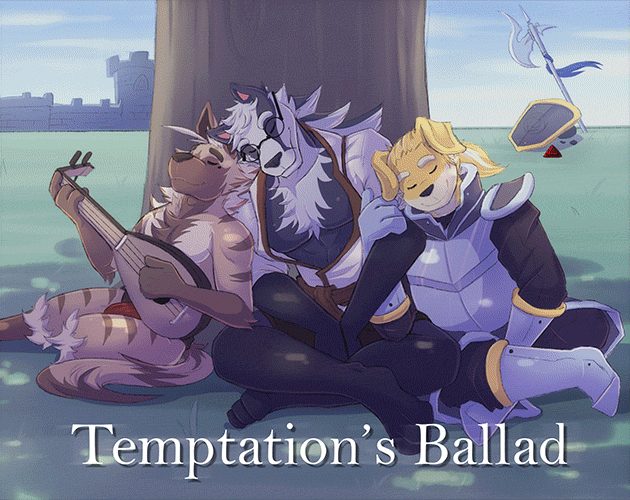 Cover art for Temptation's Ballad v0.2.7, an adult visual novel by shirokoi