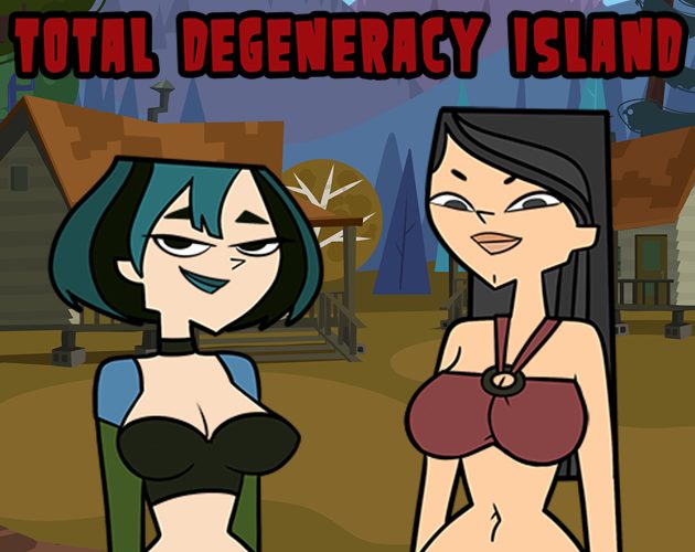 Cover art for Total Degeneracy Island v0.07p, an adult visual novel by SID Gaming