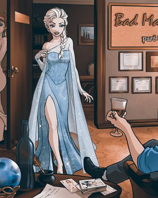 Cover art for Bad Manners (part I) by SkazGames — adult visual novel