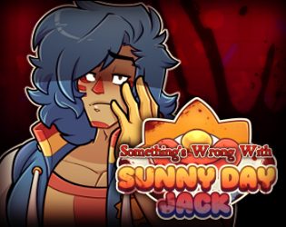 Cover art for Something's Wrong with Sunny Day Jack, an adult visual novel by SnaccPop Studios