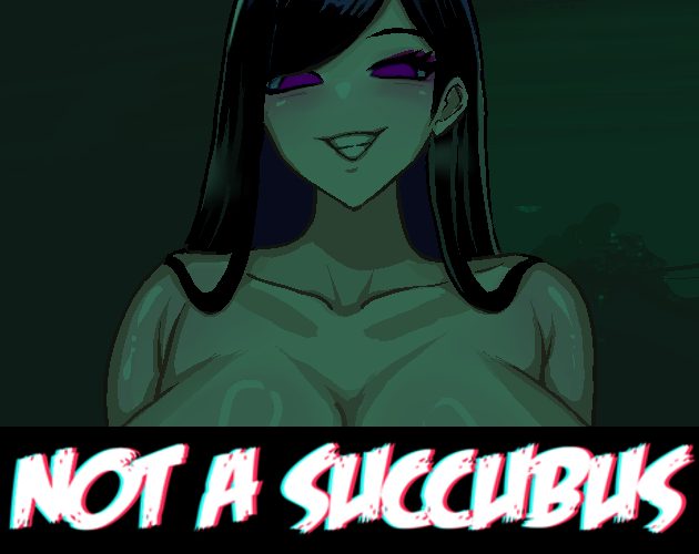 Cover art for Not a Succubus (DEMO) v1.1, an adult visual novel by Spicy Pumpkin