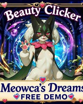 Cover art for Beauty Clicker: Meowca's Dreams - FREE DEMO by Split Peaches — adult visual novel