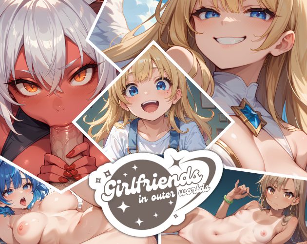 Cover art for Girlfriends In Outer Worlds v0.21, an adult visual novel by StellarkyDev