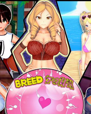 Cover art for BreedTown by thatcombatwombat — adult visual novel