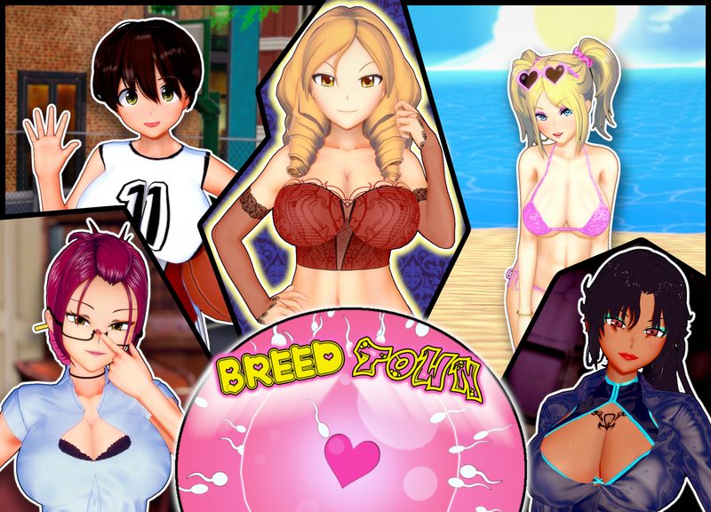 Cover art for BreedTown, an adult visual novel by thatcombatwombat