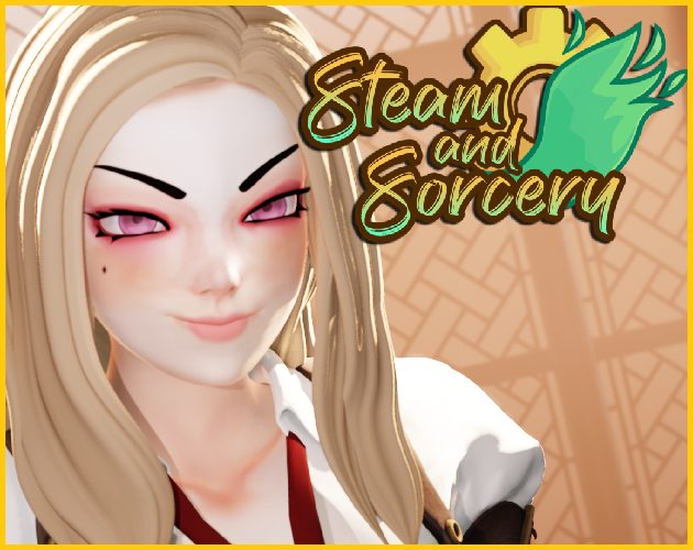 Cover art for Steam and Sorcery v1.01, an adult visual novel by duckie
