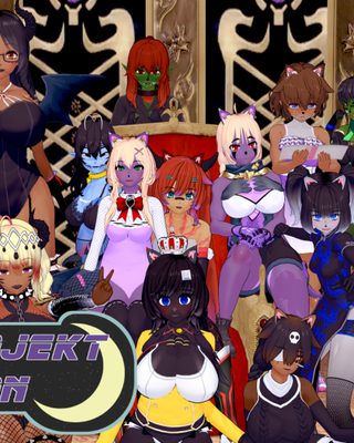 Cover art for Projekt Moon DEMO version by The Magical Gurl — adult visual novel