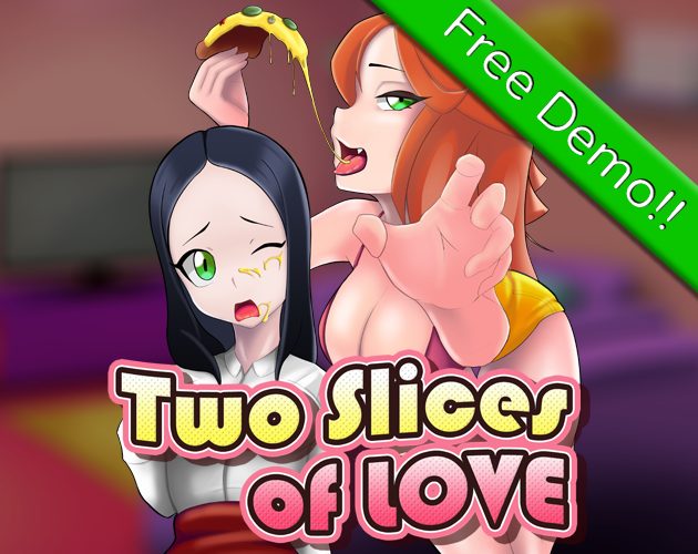 Cover art for Two Slices of Love FREE DEMO v1.0.3, an adult visual novel by TigerPulp